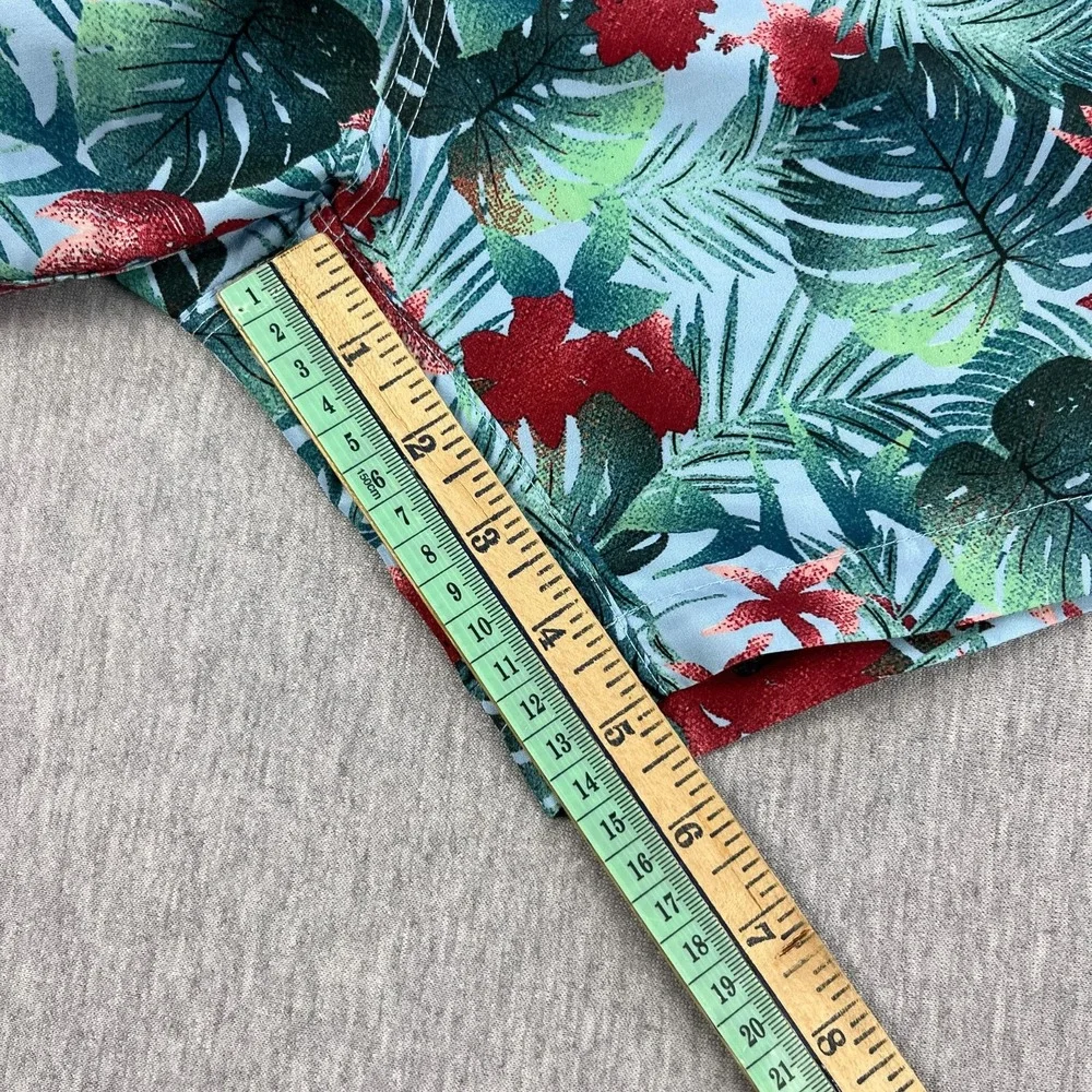 Barbour Swim Trunks Mens XL Blue Floral Tropical Beach 5